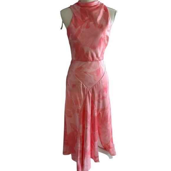Ted Baker Foreste Halter Dress Size 4 - Picture 6 of 8